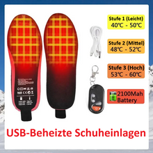 Lade das Bild in den Galerie-Viewer, Beheizbare USB-Schuhsohlen – Komfort und Wärme auf Knopfdruck