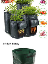 Lade das Bild in den Galerie-Viewer, Garten Kartoffel Anbau Beutel – PE Stoff Garten Pflanzer mit Griffen & Zugriffs Klappe