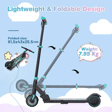 Lade das Bild in den Galerie-Viewer, RCB R15 Elektroroller für Kinder (8–12-16 Jahre) – 20 km/h, 16 km Reichweite, Höhenverstellbar