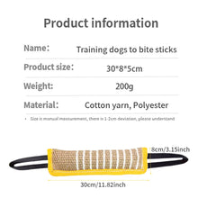 Lade das Bild in den Galerie-Viewer, Hundetrainingsprodukte, Hundebissstab, Zähneknirschen, Stock, Beißziel-Haustierbedarf, Spielzeug für Hunde