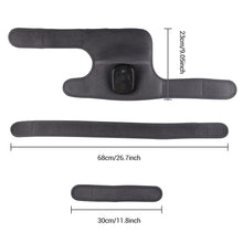 Lade das Bild in den Galerie-Viewer, Elektrisches Knie-Heizkissen mit Vibrationsmassage – 3-in-1-Wärme-, Massage- und Schutzgerät