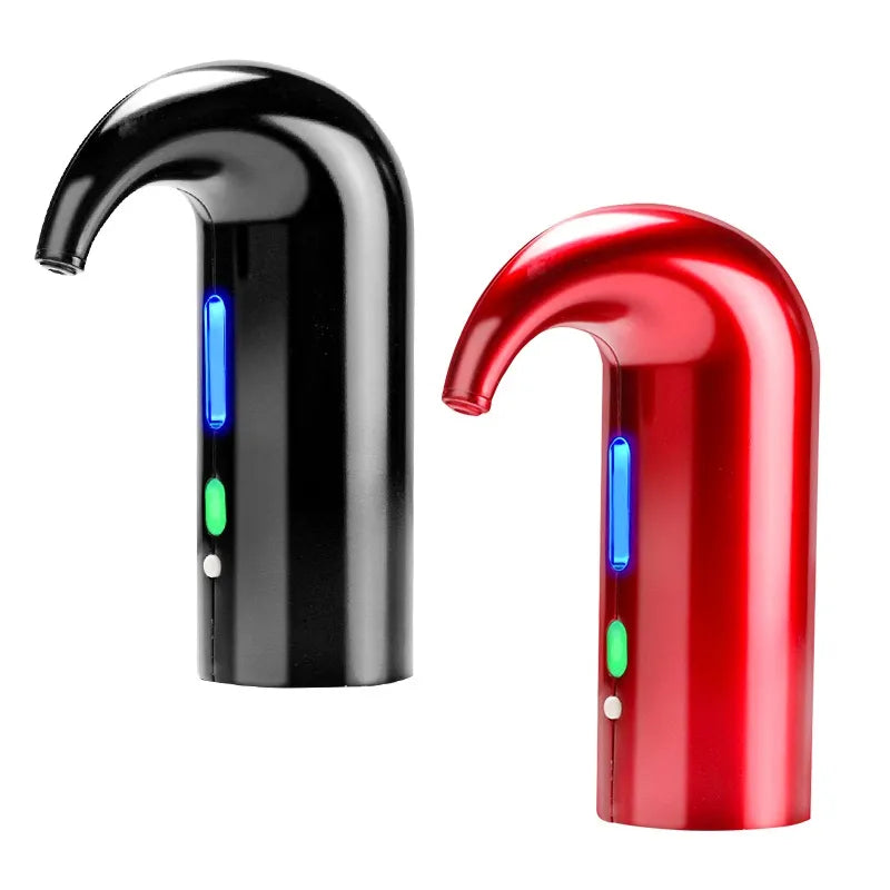 SMART Weinspender - Elektrischer Weinbelüfter, schnelles Belüften, Weindekanter, Spenderpumpe, automatischer USB-wiederaufladbarer Weinausgießer