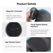 Lade das Bild in den Galerie-Viewer, Elektrisches Knie-Heizkissen mit Vibrationsmassage – 3-in-1-Wärme-, Massage- und Schutzgerät