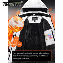 Lade das Bild in den Galerie-Viewer, TACVASEN Fleecejacke – Der Perfekte Outdoor-Begleiter. Wasserdichte, winddichte Winterjacke für Frauen