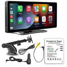 Lade das Bild in den Galerie-Viewer, BQCC 10,26 Zoll Drahtloser CarPlay-Bildschirm mit HD-Rückfahrkamera