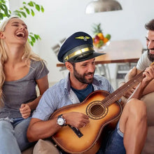 Lade das Bild in den Galerie-Viewer, Pilotenkappe für Erwachsene – Perfekt für Kostüme & Mottopartys! ✈️🎩