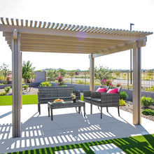 Lade das Bild in den Galerie-Viewer, 4-teiliges Gartenmöbel-Set – Stilvolle Entspannung für Ihren Außenbereich