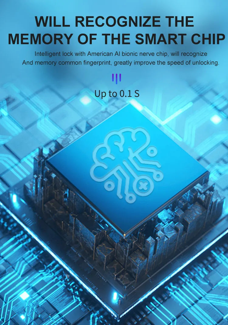 Intelligenter Fingerabdruck-Türschlossgriff für Zuhause, Haus, Wohnung mit Schlüsselkarte, digitales Türschloss, Tastatur, schlüsselloser Zugang, elektronisches Schloss