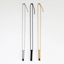 Lade das Bild in den Galerie-Viewer, Edelstahl Atem-Halskette zur Rauchentwöhnung, Stressbeseitigung und Meditation