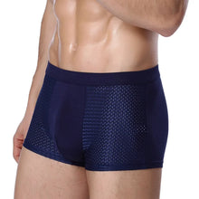 Lade das Bild in den Galerie-Viewer, Bambusfaser Boxershort Blau