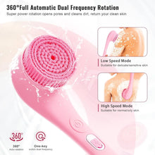 Lade das Bild in den Galerie-Viewer, Elektrische Duschbürste im Set – Ihr All-in-One Körperpflegegerät