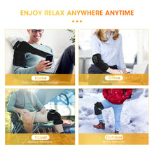 Lade das Bild in den Galerie-Viewer, Elektrisches Knie-Heizkissen mit Vibrationsmassage – 3-in-1-Wärme-, Massage- und Schutzgerät