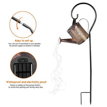 Lade das Bild in den Galerie-Viewer, LED Solar Gießkanne Licht – Wasserdichte Laterne für Garten, Hof und Wegbeleuchtung