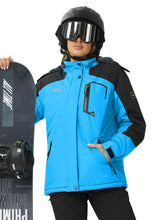 Lade das Bild in den Galerie-Viewer, TACVASEN Fleecejacke – Der Perfekte Outdoor-Begleiter. Wasserdichte, winddichte Winterjacke für Frauen
