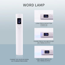 Lade das Bild in den Galerie-Viewer, Tragbarer UV-LED Nageltrockner