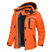 Lade das Bild in den Galerie-Viewer, TACVASEN Fleecejacke – Der Perfekte Outdoor-Begleiter. Wasserdichte, winddichte Winterjacke für Frauen