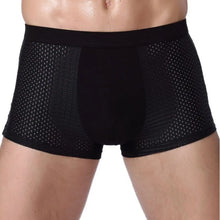 Lade das Bild in den Galerie-Viewer, Bambusfaser Boxershort Schwarz