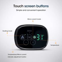 Lade das Bild in den Galerie-Viewer, Elektrisches Knie-Heizkissen mit Vibrationsmassage – 3-in-1-Wärme-, Massage- und Schutzgerät