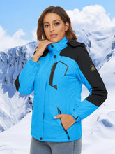 Lade das Bild in den Galerie-Viewer, TACVASEN Fleecejacke – Der Perfekte Outdoor-Begleiter. Wasserdichte, winddichte Winterjacke für Frauen