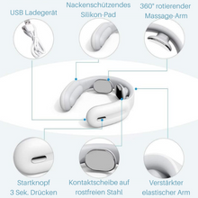 Lade das Bild in den Galerie-Viewer, Relaxation 2.0 - Mobiles Nackenmassagegerät, Entspannung und Schmerzlinderung