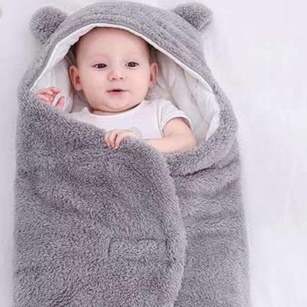 Baby-Wickeldecke aus Baumwolle, süßer Schlaf-Umschlag