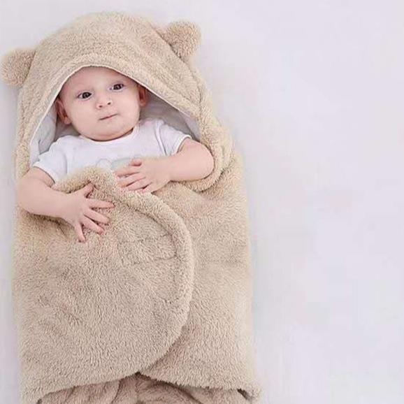 Baby-Wickeldecke aus Baumwolle, süßer Schlaf-Umschlag