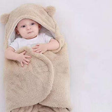 Lade das Bild in den Galerie-Viewer, Baby-Wickeldecke aus Baumwolle, süßer Schlaf-Umschlag
