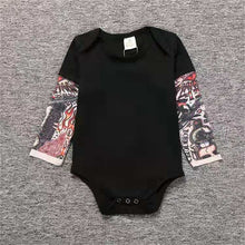 Lade das Bild in den Galerie-Viewer, BigKids - Unisex Baby Body mit Tattoo-Ärmeln