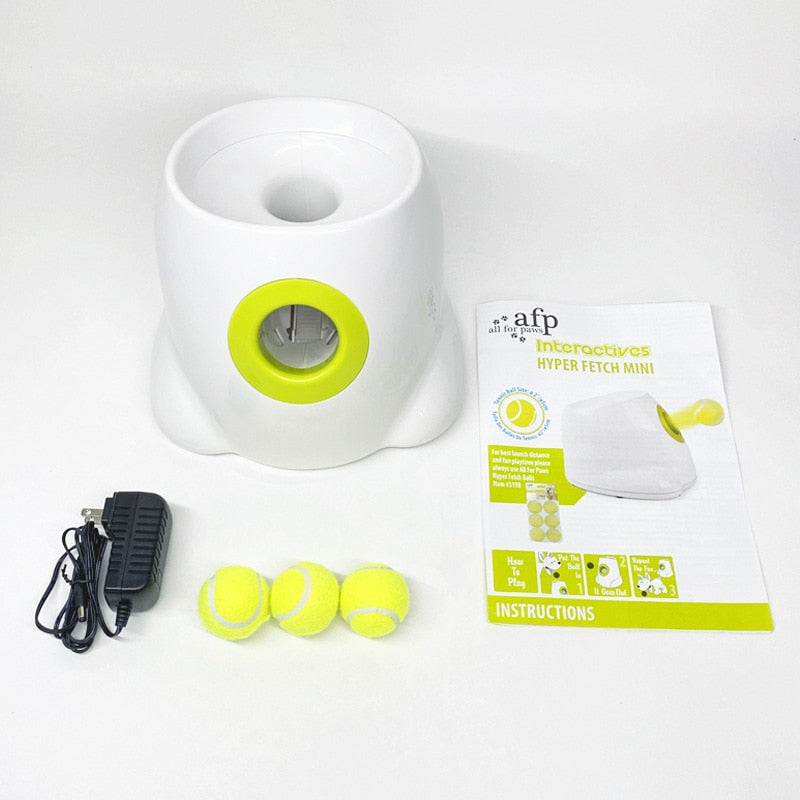 Doggys Tennisball-Maschine - inkl. 3 Bällen für Hundetraining (50% Rabatt)