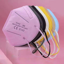 Lade das Bild in den Galerie-Viewer, FFP2 Masken – CE Wiederverwendbare Mund-Gesichtsmaske mit 5 Schichten