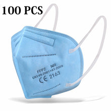 Lade das Bild in den Galerie-Viewer, FFP2 Masken – CE Wiederverwendbare Mund-Gesichtsmaske mit 5 Schichten