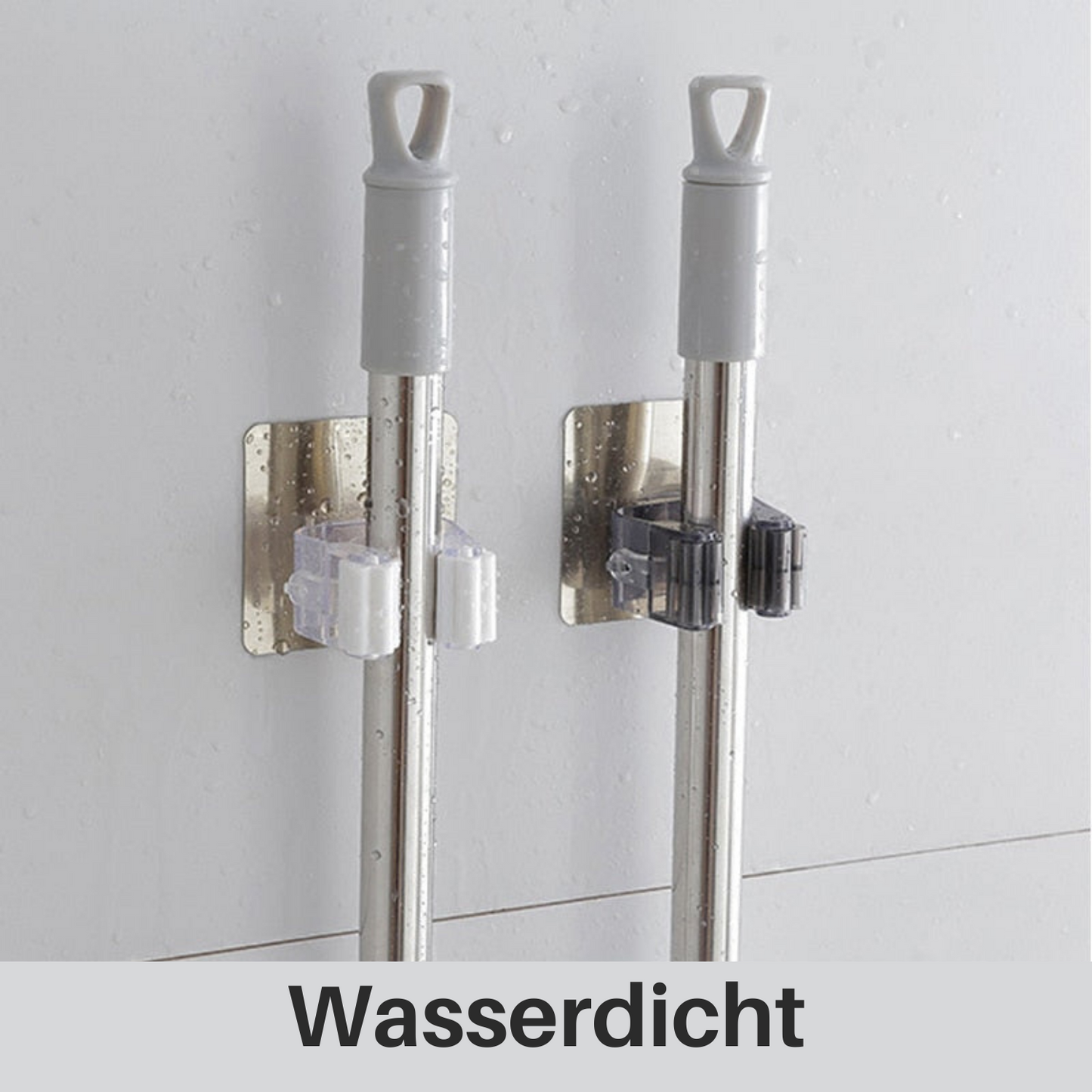 Klemmo - Allzweckhalterung für Besen, Mopp, Rechen und Co.