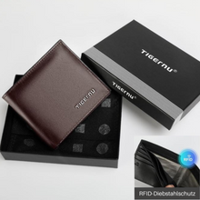 Lade das Bild in den Galerie-Viewer, Tigernu - Exklusives Herren Portemonnaie mit Kontaktlos Schutz