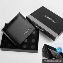 Lade das Bild in den Galerie-Viewer, Tigernu - Exklusives Herren Portemonnaie mit Kontaktlos Schutz