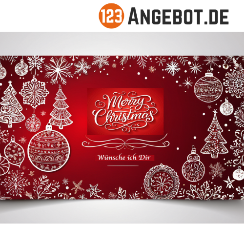 Geschenkgutschein zu Weihnachten -per E-Mail-