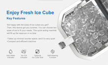 Lade das Bild in den Galerie-Viewer, ❄️ Ice Maker – Eiswürfel in Minuten, ganz automatisch! ❄️
