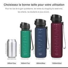 Lade das Bild in den Galerie-Viewer, UZSPACE 500/1000ML Sport Wasserflasche – Ihre ideale Begleitung
