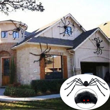 Lade das Bild in den Galerie-Viewer, 30cm-200cm Halloween Riesen Spinnen, Halloween Dekoration für Innen und Außen

