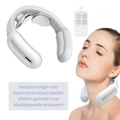 Relaxation 2.0 - Mobiles Nackenmassagegerät, Entspannung und Schmerzlinderung (50% Rabatt)